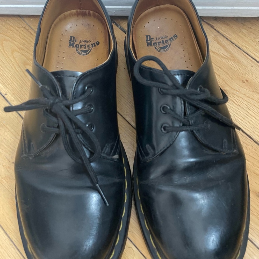 Dr. Martens 1461 Black Smooth Leather Oxfords - UK 6 / US 7